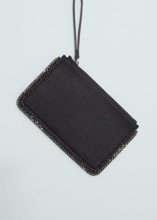 Mango Chain Pebbled Envelope bag